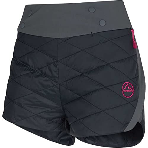 LA SPORTIVA W Parallel Primaloft Short Schwarz - Primaloft Warme leichte Damen Primaloft Short, Größe L - Farbe Black von LA SPORTIVA