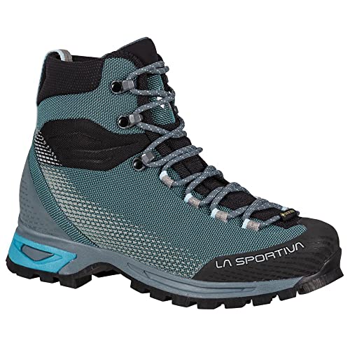 LA SPORTIVA W Trango TRK GTX Blau - Gore-Tex Atmungsaktiver wasserdichter Damen Gore-Tex Trekkingschuh, Größe EU 38 - von LA SPORTIVA