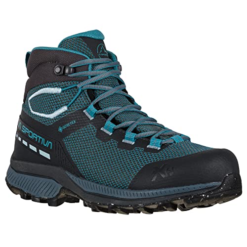 LA SPORTIVA W Tx Hike Mid GTX Blau-Grau - Gore-Tex Funktioneller vielseitiger Damen Gore-Tex Wanderschuh, Größe EU 37 von LA SPORTIVA