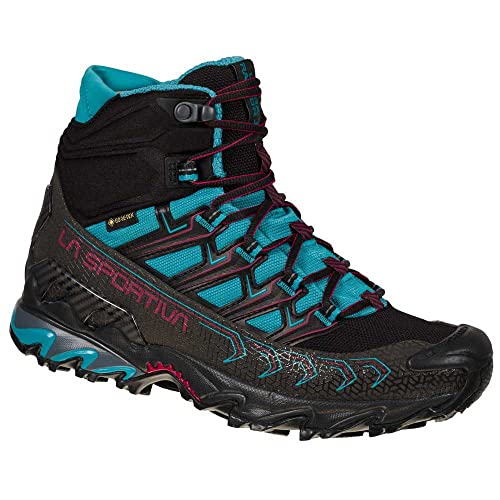 LA SPORTIVA W Ultra Raptor Ii Mid GTX Blau-Schwarz - Gore-Tex wasserdichte atmungsaktive Herren Gore-Tex Wanderschuhe von LA SPORTIVA