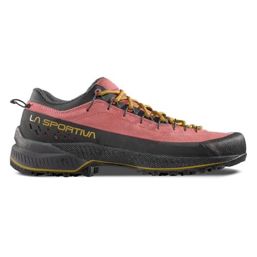LA SPORTIVA Zustiegsschuhe TX4 Evo Ws leichte und komfortable Damen Wanderhalbschuhe mit griffiger Laufsohle und Wildlelder Rosebay/Savana EU 42,5 von LA SPORTIVA