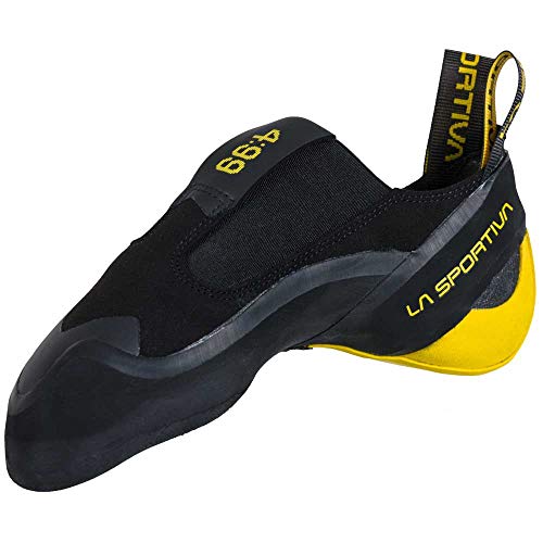 LA SPORTIVA Cobra 4:99 Kletterschuhe, Black-Yellow, EU 43.5 von LA SPORTIVA