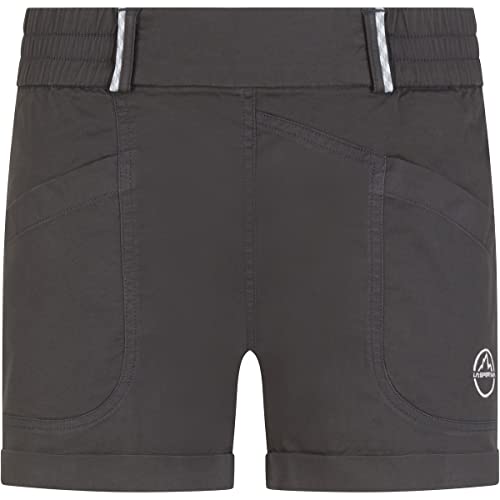 La Sportiva Damen Auspuff kurz W Carbon Shorts, Kohle/Weiß, L von LA SPORTIVA