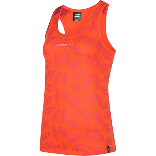 La Sportiva Damen Blatttank W Cherry Tomato Tank Top, Kirsche Tomate, M von LA SPORTIVA