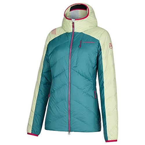 LA SPORTIVA W Titan Down Jacket Grün - Daunen Leichte funktionelle Damen Daunenjacke, Größe M - Farbe Alpine - Celadon von LA SPORTIVA