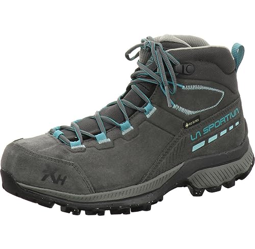 TX Hike Mid Leather Woman Gtx carbon/lagoon (900638) 40 von LA SPORTIVA