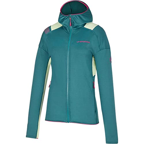 LA SPORTIVA W Upendo Hoody Grün - Warme leichte Damen Thermojacke, Größe L - Farbe Alpine - Celadon von LA SPORTIVA