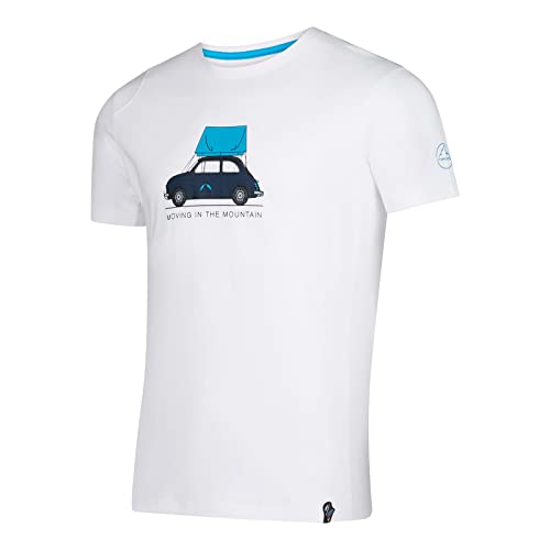 La Sportiva Herren Cinquecento M White t-Shirt, Weiß/Maui, XXL von LA SPORTIVA