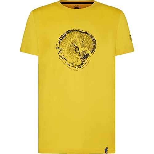 La Sportiva Herren Cross Section M T-Shirt, Gelb, XL von LA SPORTIVA