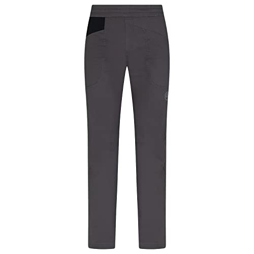 La Sportiva Herren Pant M Carbon Hose, Karbon/Schwarz, L von LA SPORTIVA