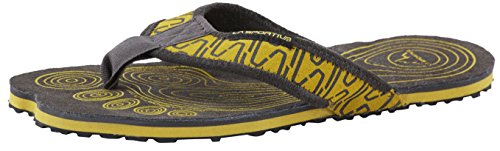 La Sportiva Herren Swing Flipflop, Black Yellow, 48 EU von LA SPORTIVA