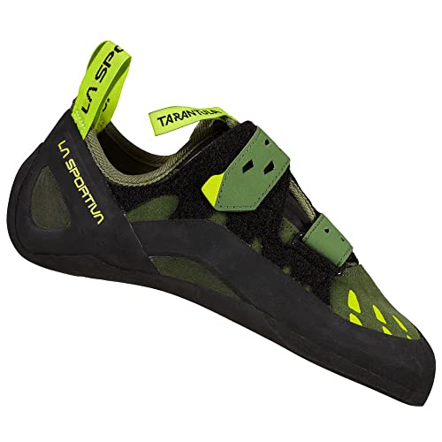 LA SPORTIVA M Tarantula Oliv - Bequemer vielseitiger FriXion Herren Kletterschuh, Größe EU 49.5 - Farbe Olive - Neon von LA SPORTIVA