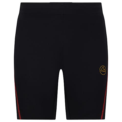 LA SPORTIVA Triumph Tight Short M Black/Yellow von LA SPORTIVA