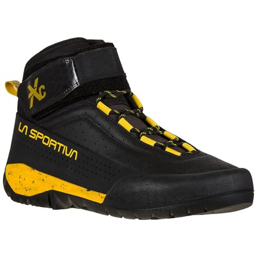 LA SPORTIVA M Tx Canyon Schwarz - Vielseitiger Leichter Herren Canyoning-Schuh, Größe EU 40.5 - Farbe Black - Yellow von LA SPORTIVA