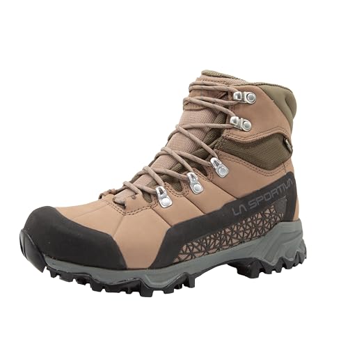La Sportiva Nucleo High II GTX Wanderstiefel für Damen, wasserdicht, Zedern/Sand Dune, 9.5 Wide von LA SPORTIVA