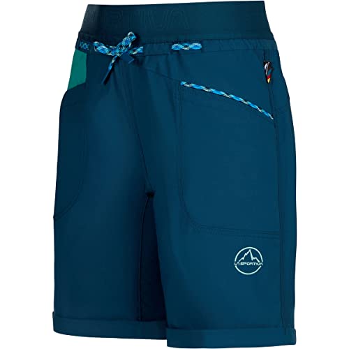 La Sportiva S.p.A. Mantra Short Women Größe S Storm Blue/Lagoon von LA SPORTIVA