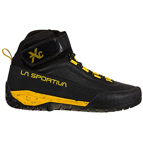 La Sportiva TX Canyon Herren Approach/Wanderschuhe, schwarz / gelb, 43.5 EU von LA SPORTIVA