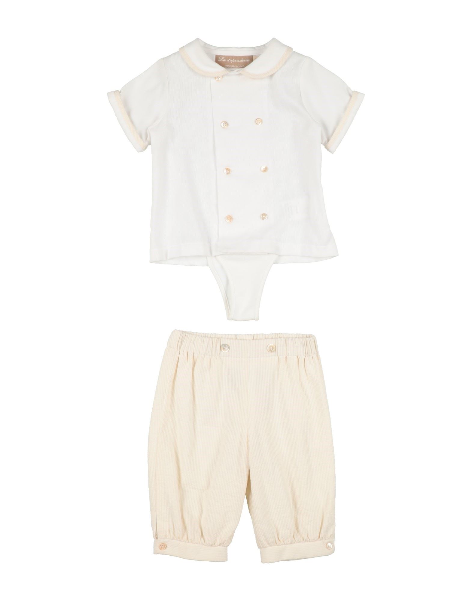 LA STUPENDERIA Babykleidung-set Kinder Cremeweiß von LA STUPENDERIA