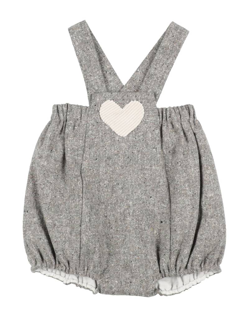 LA STUPENDERIA Babystrampler & -latzhosen Kinder Grau von LA STUPENDERIA