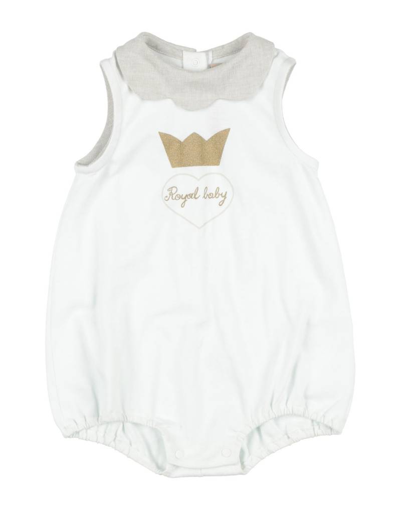 LA STUPENDERIA Babystrampler & -latzhosen Kinder Off white von LA STUPENDERIA