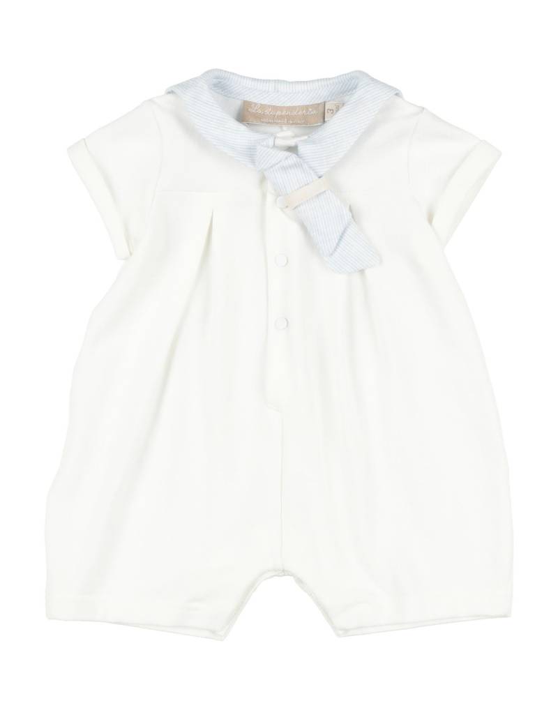 LA STUPENDERIA Babystrampler & -latzhosen Kinder Weiß von LA STUPENDERIA