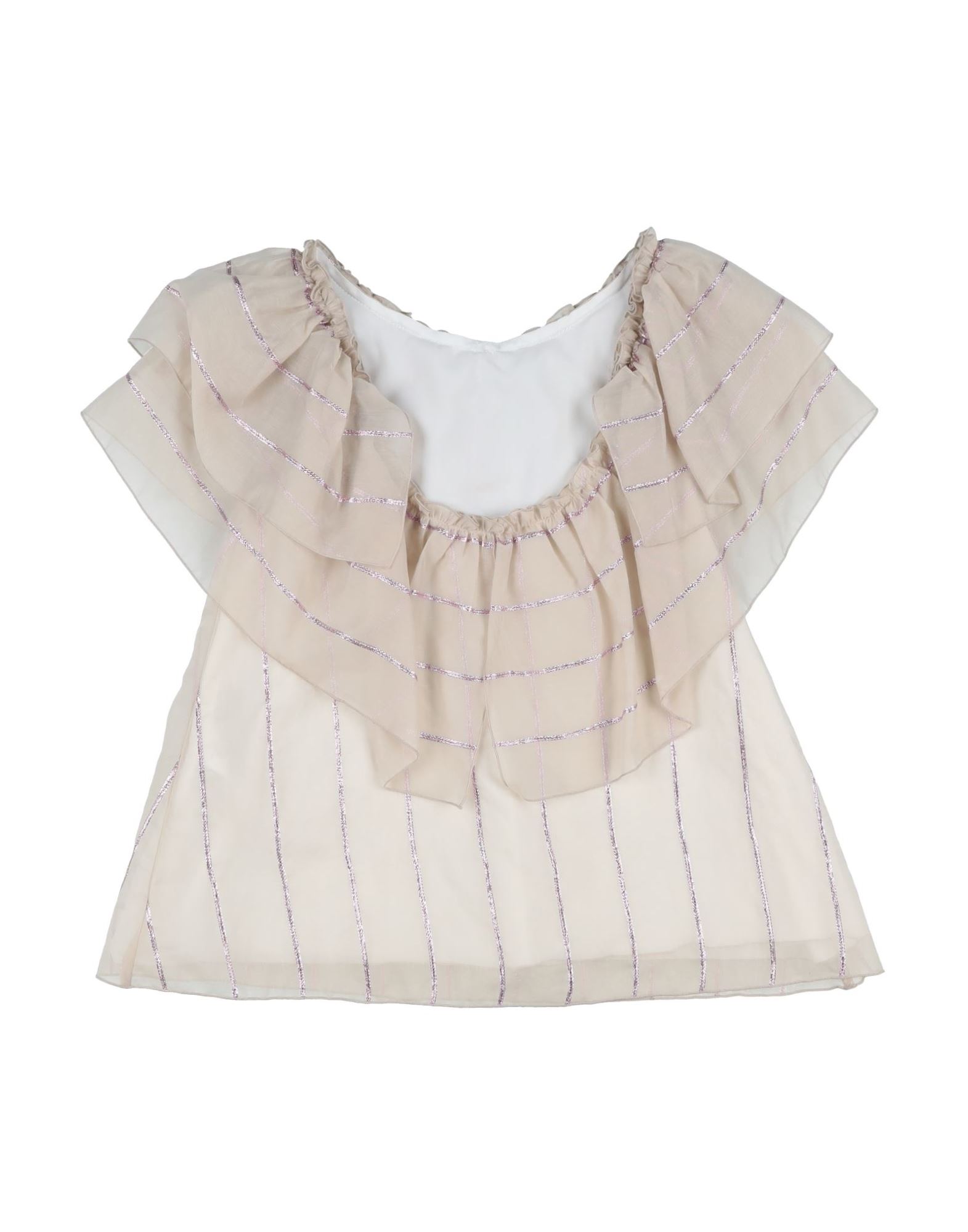 LA STUPENDERIA Top Kinder Beige von LA STUPENDERIA