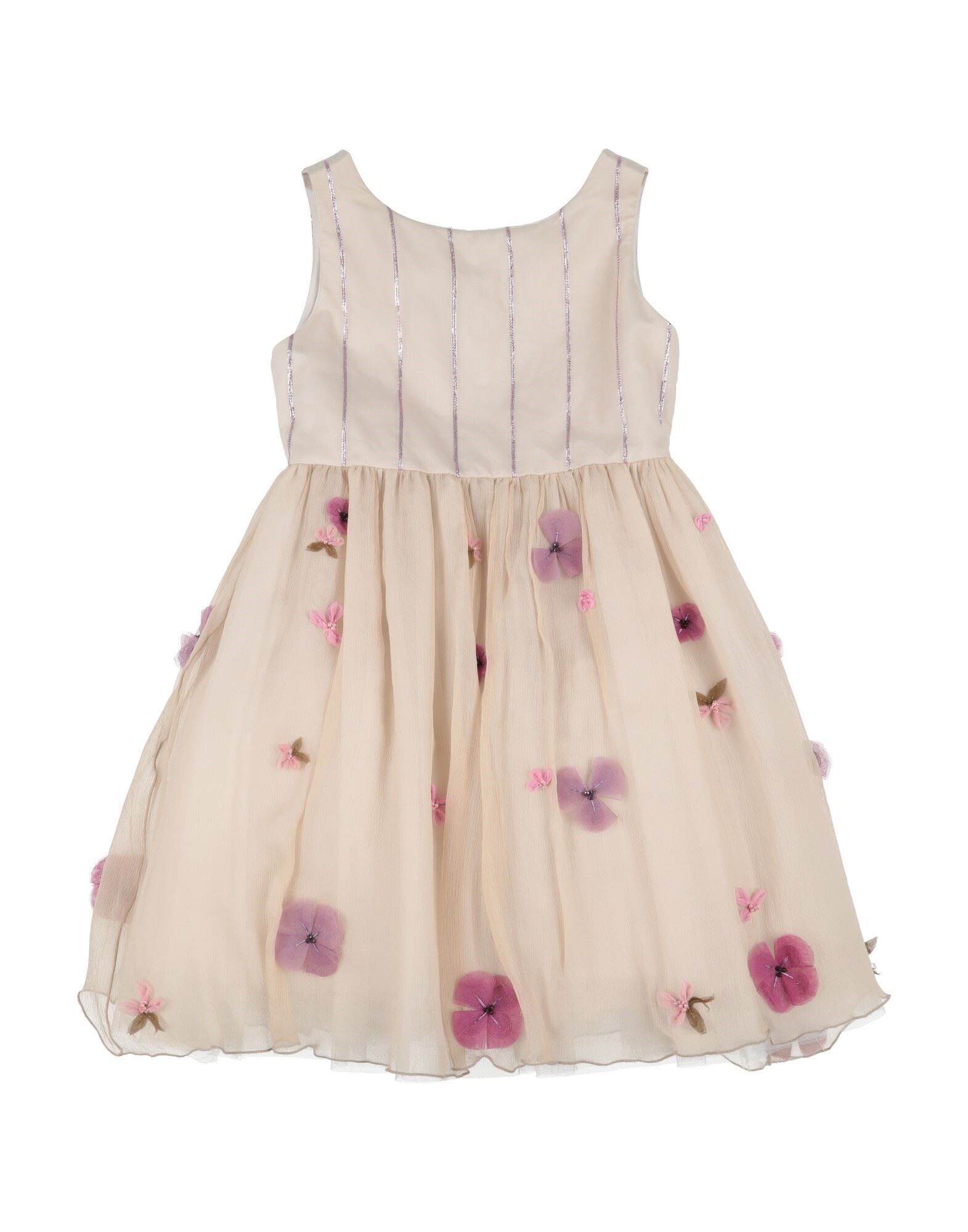 LA STUPENDERIA Kinderkleid Kinder Beige von LA STUPENDERIA