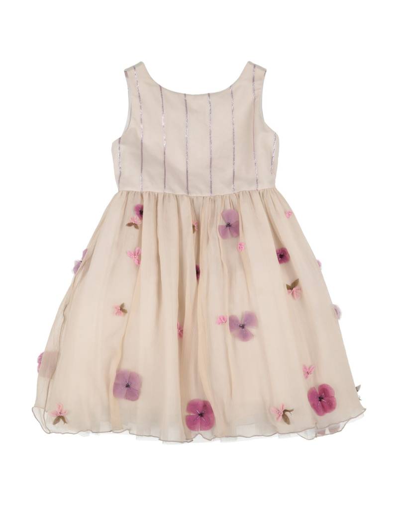 LA STUPENDERIA Kinderkleid Kinder Beige von LA STUPENDERIA