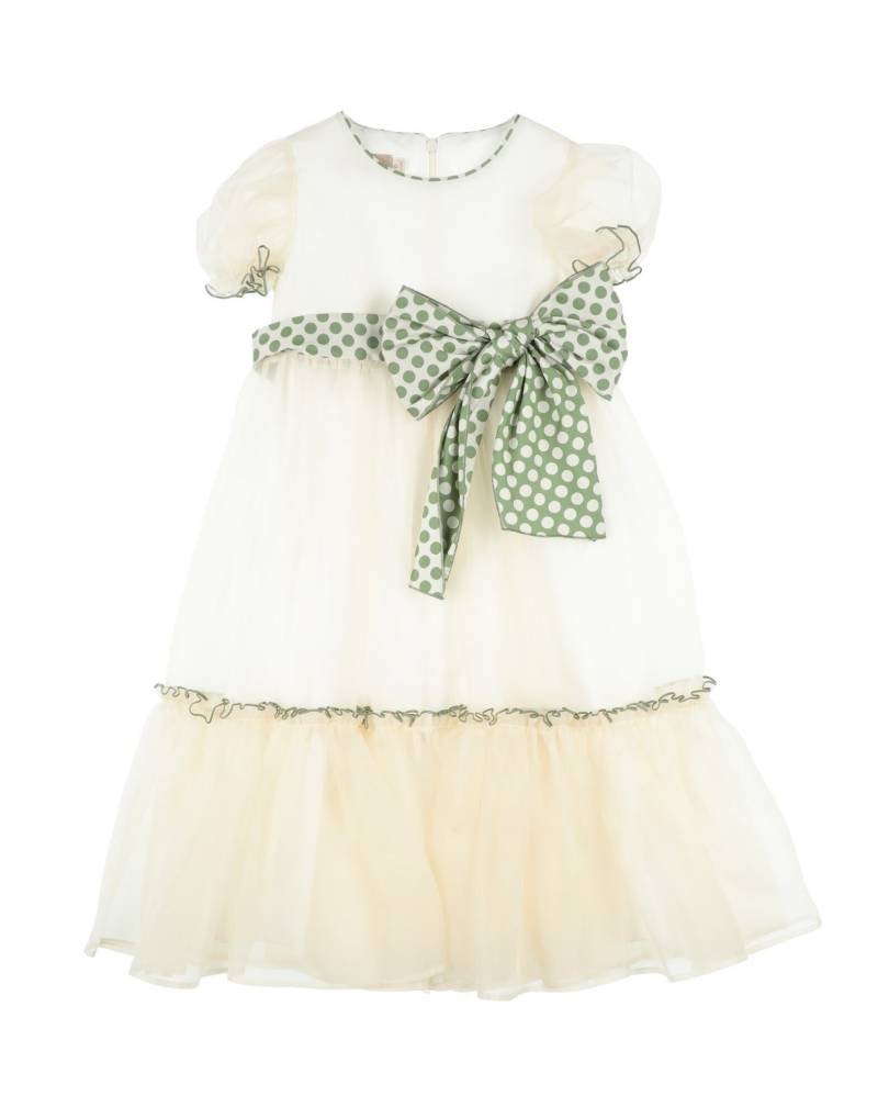 LA STUPENDERIA Kinderkleid Kinder Beige von LA STUPENDERIA