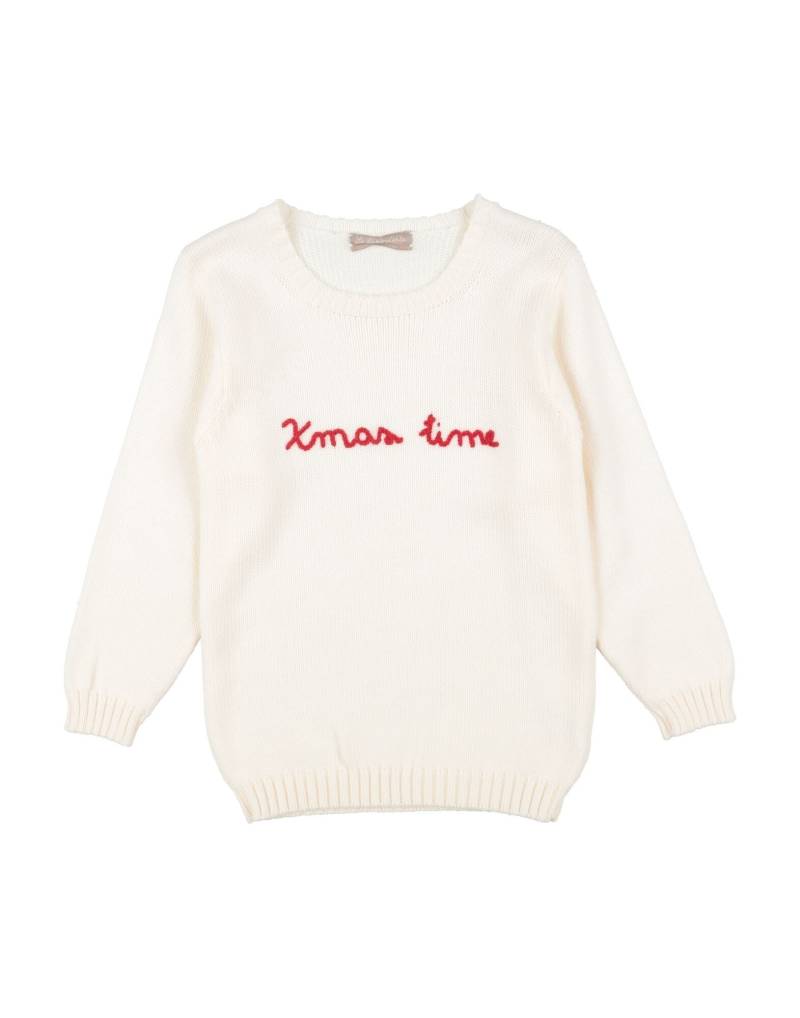 LA STUPENDERIA Pullover Kinder Elfenbein von LA STUPENDERIA