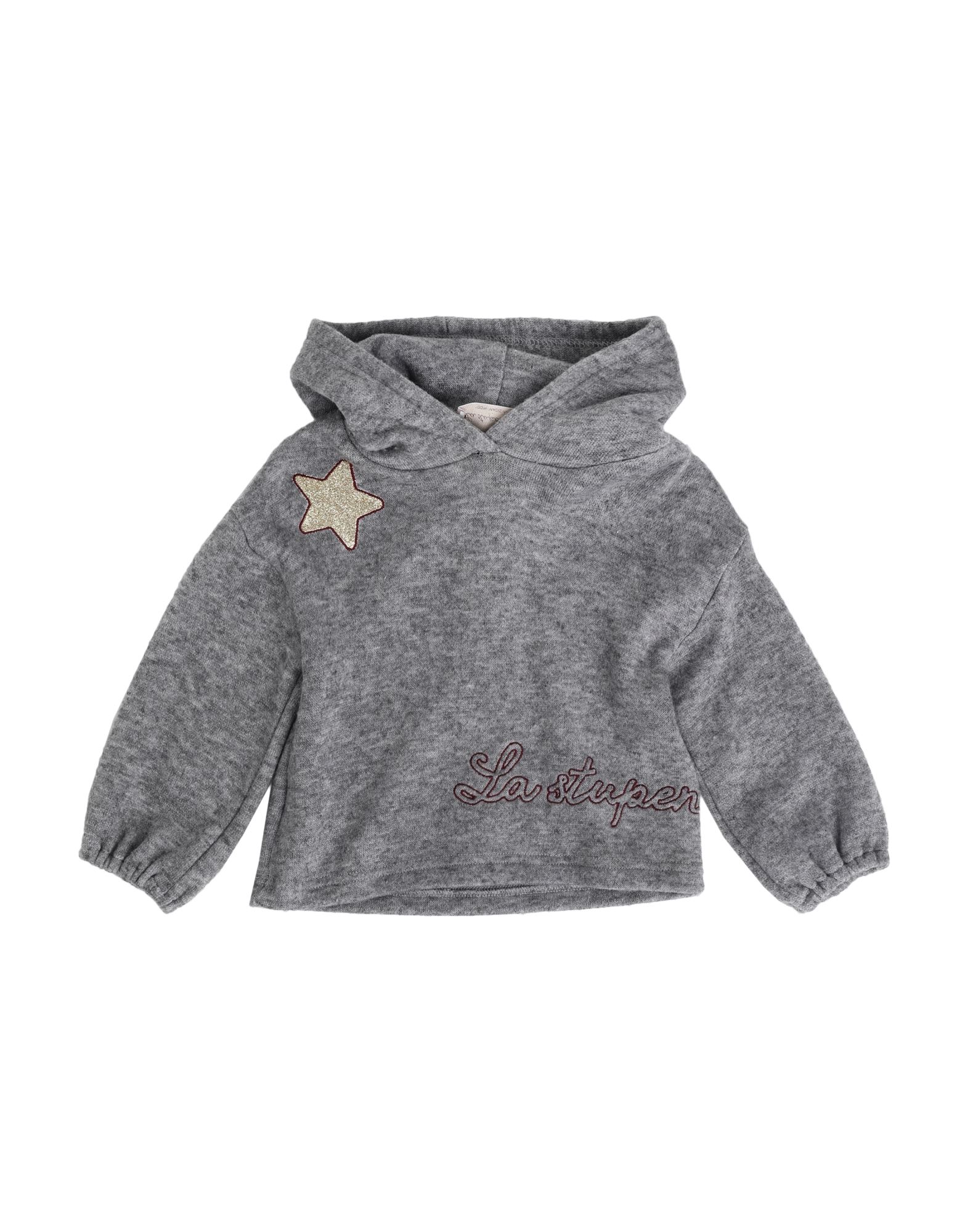 LA STUPENDERIA Pullover Kinder Grau von LA STUPENDERIA