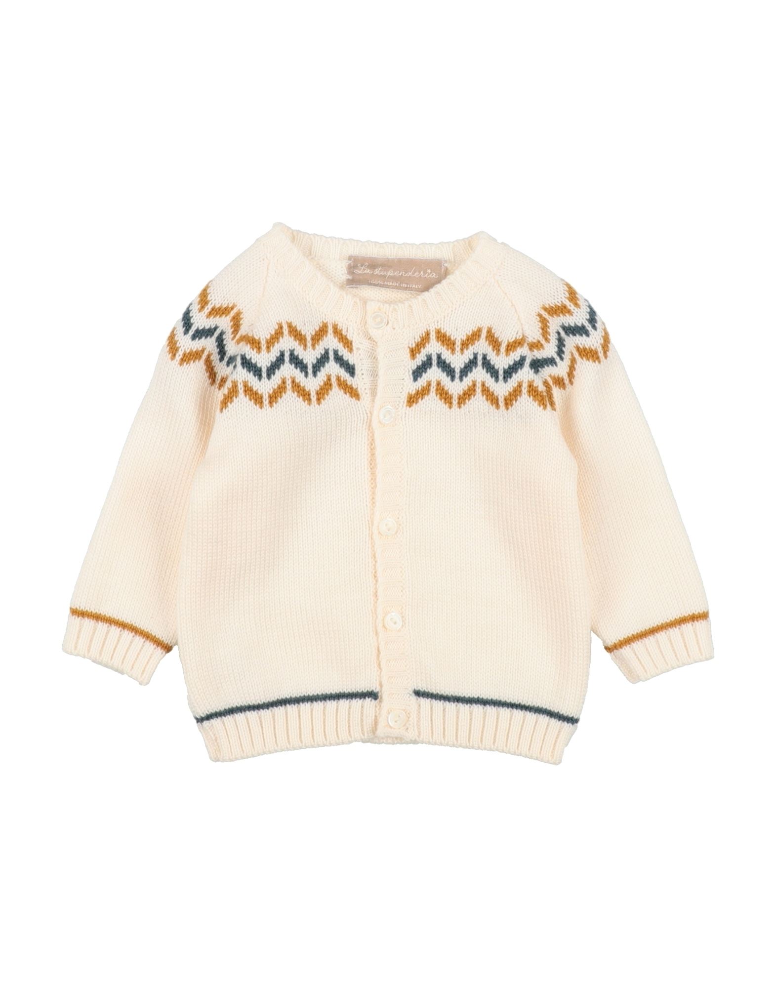 LA STUPENDERIA Strickjacke Kinder Elfenbein von LA STUPENDERIA