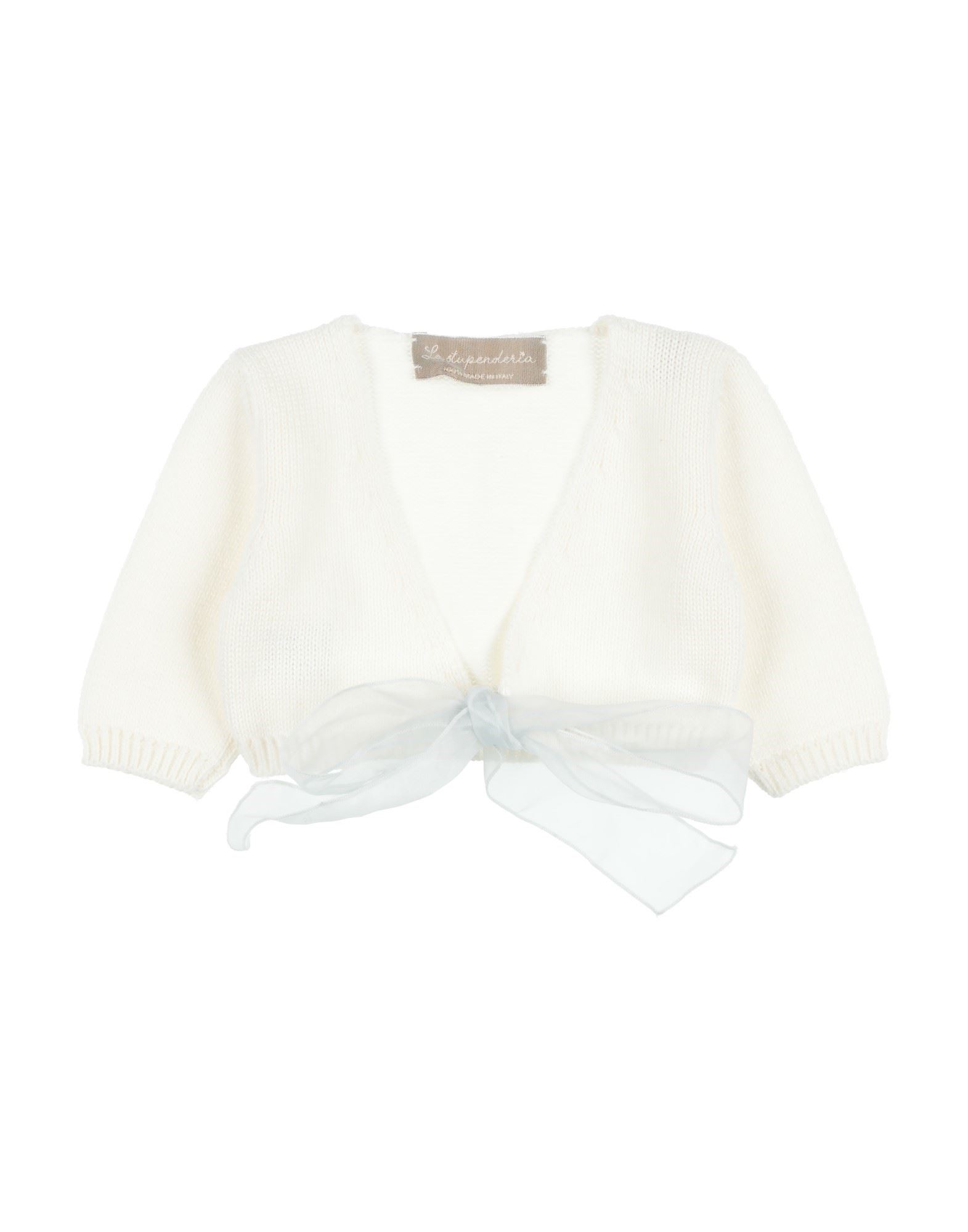 LA STUPENDERIA Wickelpullover Kinder Elfenbein von LA STUPENDERIA