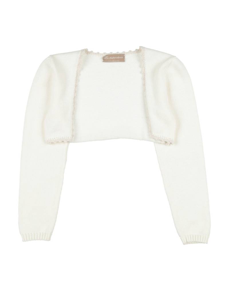 LA STUPENDERIA Wickelpullover Kinder Elfenbein von LA STUPENDERIA