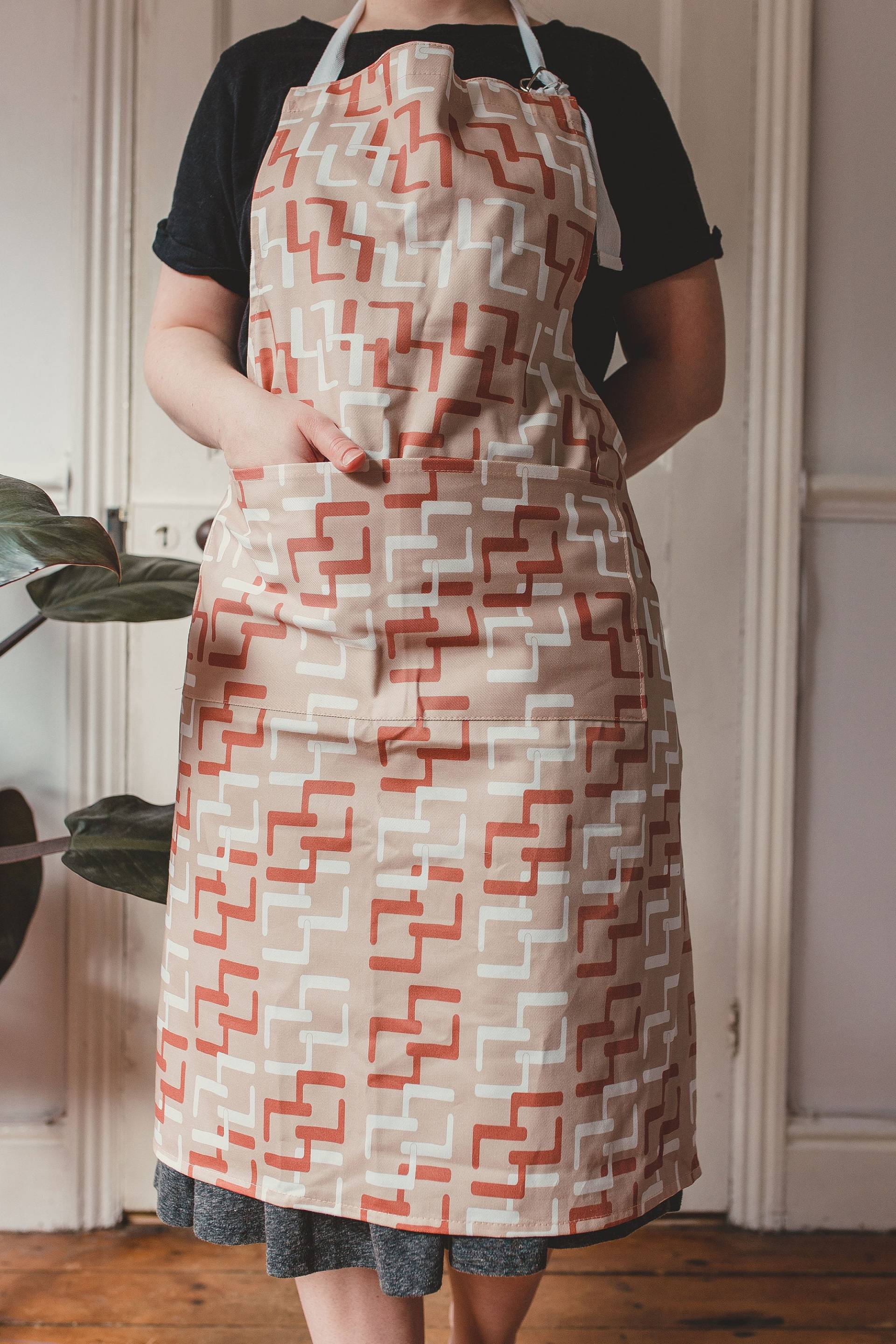 Niedliche Schürze, Kochen Schürze, Baumwolle Nektarine Design Kochen Große Koch Verstellbarer Hals Komfortable Schürzen Geschenk, Schürze Mit Taschen Niedliche Schürze, Kochen Schürze, Baumwolle Nektarine Design Kochen Große Koch Verstellbarer Hals Komfortable Schürzen Geschenk, Schürze Mit Taschen von LAAYO