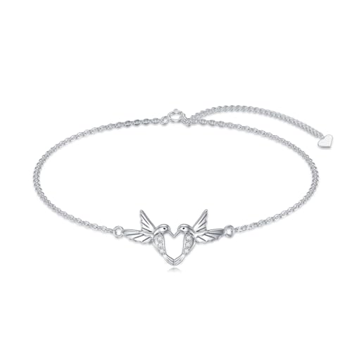 LABBAO Diamant Kolibri Armband für Damen 925 Sterling Silber Lab Grown Diamant Schmuck Geschenke von LABBAO