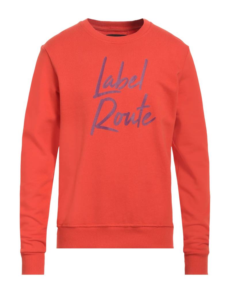 LABELROUTE Sweatshirt Herren Orange von LABELROUTE
