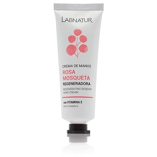 Hagebutten-Handcreme, 50 ml, angereichert mit Vitamin E. regeneriert, repariert und nährt, für trockene und rissige Haut, vegan Hagebutten-Handcreme, 50 ml, angereichert mit Vitamin E. regeneriert, repariert und nährt, für trockene und rissige Haut, vegan von LABNATUR