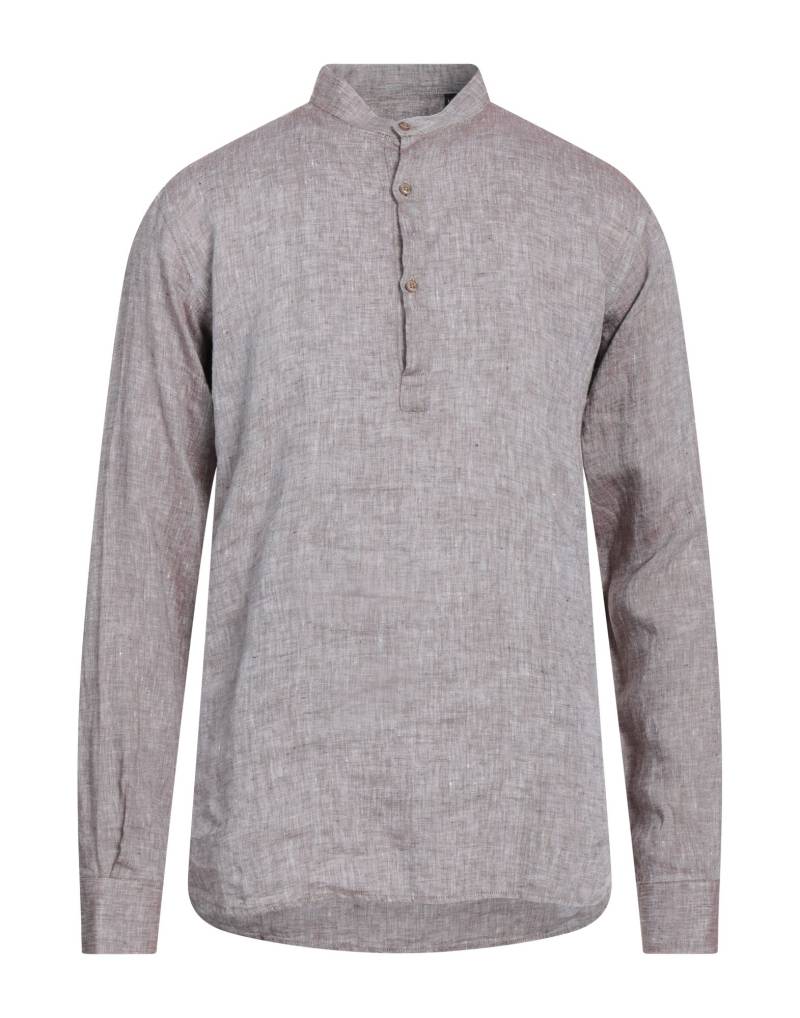 LABORATORI ITALIANI Hemd Herren Schokobraun von LABORATORI ITALIANI