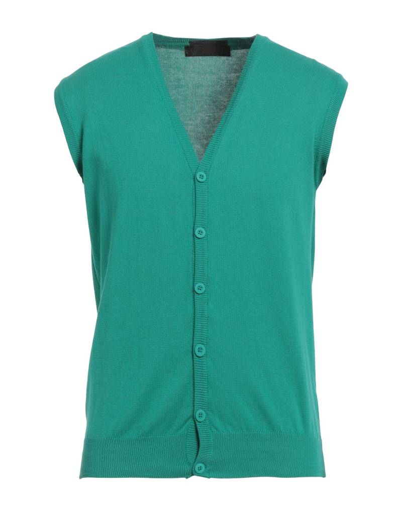 LABORATORI ITALIANI Strickjacke Herren Smaragdgrün von LABORATORI ITALIANI