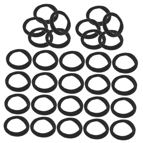 LABRIMP 100 Stück Teiliges Haargummi Frauen und Mädchen Nahtloses Hochelastisches Haarband für Feste Fixierung bei Sport und Alltag Geeignet für Lockiges Haar Praktische Haaraccessoires von LABRIMP