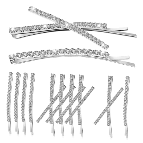 LABRIMP 12 Stück Teiliges Strass Haarspangen für Damen Glitzernde Haarnadeln X Form und Gerader Ausführung für Hochzeiten und Besondere Anlässe LABRIMP 12 Stück Teiliges Strass Haarspangen für Damen Glitzernde Haarnadeln X Form und Gerader Ausführung für Hochzeiten und Besondere Anlässe von LABRIMP
