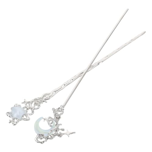 LABRIMP 2 Stück Haarstäbchen für Mühelose Hochsteckfrisuren für Hochzeiten und Partys Accessoire für Damen von LABRIMP