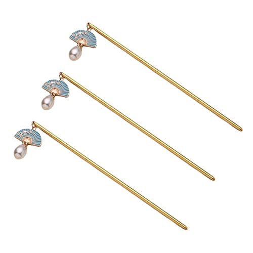 LABRIMP 3 Stück Teiliges Vintage Haarnadel aus Langlebiger Glatte Kanten für Schonendes Fixieren von Dutt und Chignon Leichtes Design als Haarschmuck für Frauen mit Langem Haar LABRIMP 3 Stück Teiliges Vintage Haarnadel aus Langlebiger Glatte Kanten für Schonendes Fixieren von Dutt und Chignon Leichtes Design als Haarschmuck für Frauen mit Langem Haar von LABRIMP