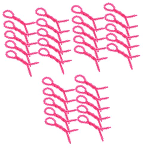 LABRIMP 30 Stück Teiliges Silikon Dauerwellenstäbe Klein Wiederverwendbare Flexible Lockenwickler für Damen Schonend und Langlebig Einfach zu Bedienen für Attraktive Vielseitige Frisuren von LABRIMP