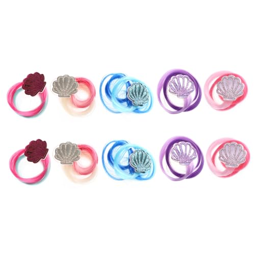LABRIMP 5 Paare Mädchen Haarverlängerungen Clip Bunte Lockige Haarklammern Meerjungfrau Muschel Form Haarspangen für Festliche Haarschmuck Zubehör LABRIMP 5 Paare Mädchen Haarverlängerungen Clip Bunte Lockige Haarklammern Meerjungfrau Muschel Form Haarspangen für Festliche Haarschmuck Zubehör von LABRIMP