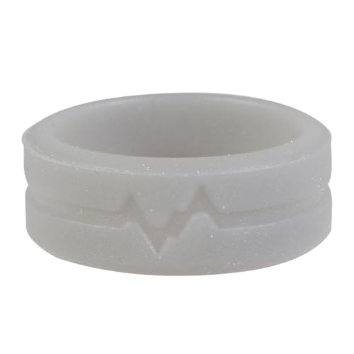 LABRIMP 5 Stück Teiliges Silikonring für Damen und Herren Modischer Finger Schmuck für Partys und Alltag Langlebig und Auffällig von LABRIMP