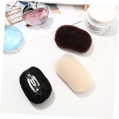 LABRIMP 5 Stück Teiliges Wiederverwendbare Atmungsaktive Haarklammern für Damen Voluminöse Haarclips zur Haarverdichtung und Styling Selbsthaftend Leichtes Komfortables Haarstyling von LABRIMP