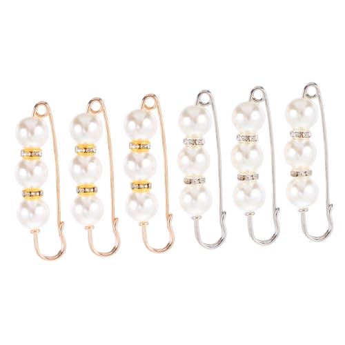 LABRIMP 6 Stück Teiliges Broschen Set mit Perlen Dekorative Anstecknadeln für Kleidung Hüte und Accessoires für Formelle und Lässige Anlässe LABRIMP 6 Stück Teiliges Broschen Set mit Perlen Dekorative Anstecknadeln für Kleidung Hüte und Accessoires für Formelle und Lässige Anlässe von LABRIMP