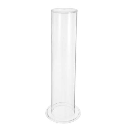 LABRIMP Acryl Haargummi Halter Stand Haargummi Organizer Schmuckhalter für Haarbänder und Armbänder Transparenter Haarband Aufbewahrung Ständer Robustes Design für Mädchen und Frauen von LABRIMP